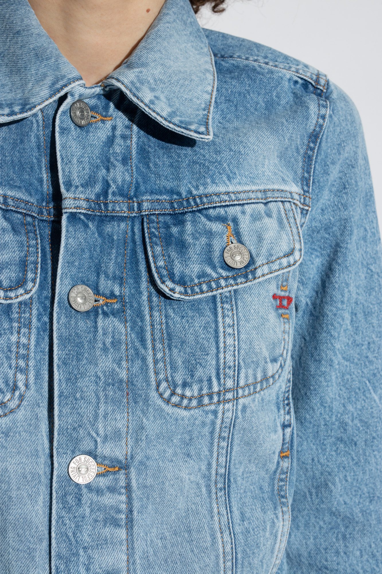Light blue 'DE-BONNY' jacket Diesel - Vitkac Italy